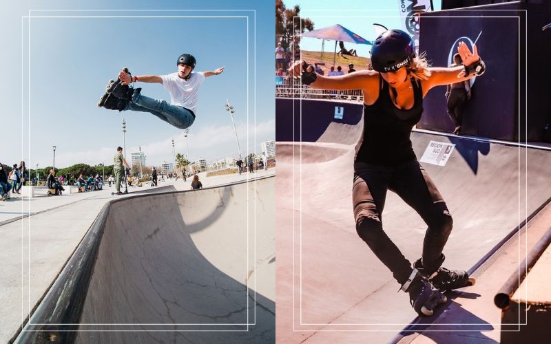 Aggressive brusle kolečkové brusle do skateparku a na street (8)